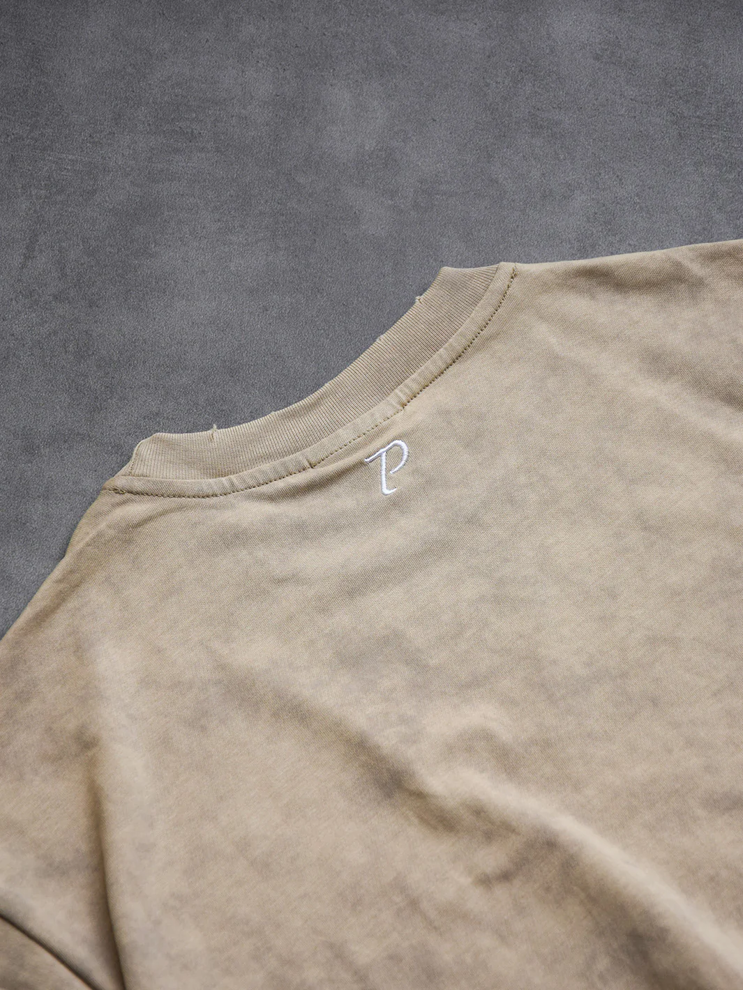 Pantalón Distressed Stone Washed T-Shirt Sand - Image 8