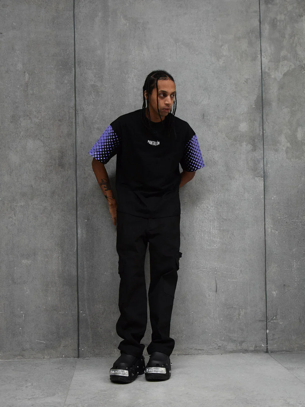 Pantalón T-Shirt Dispersal Purple - Image 3