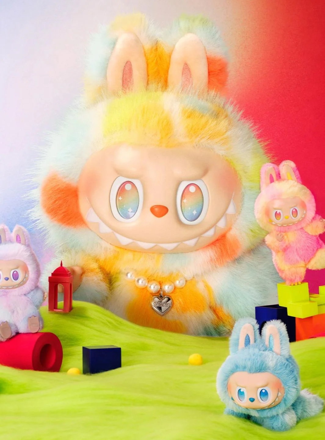 Pop Mart Labubu The Monsters Big into Energy Series Rock The Universe Vinyl Plush Doll 40cm - Image 4