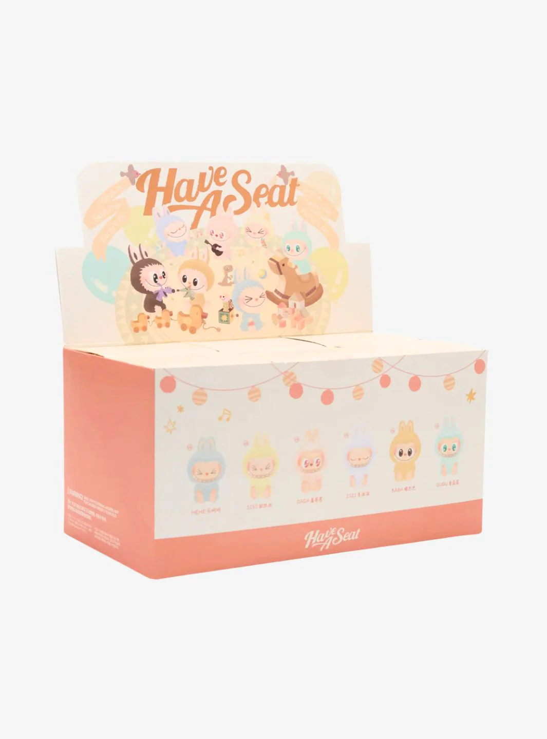 Pop Mart Labubu The Monsters Have a Seat Vinyl Plush Sealed Case (6 Blind Box) - Image 2