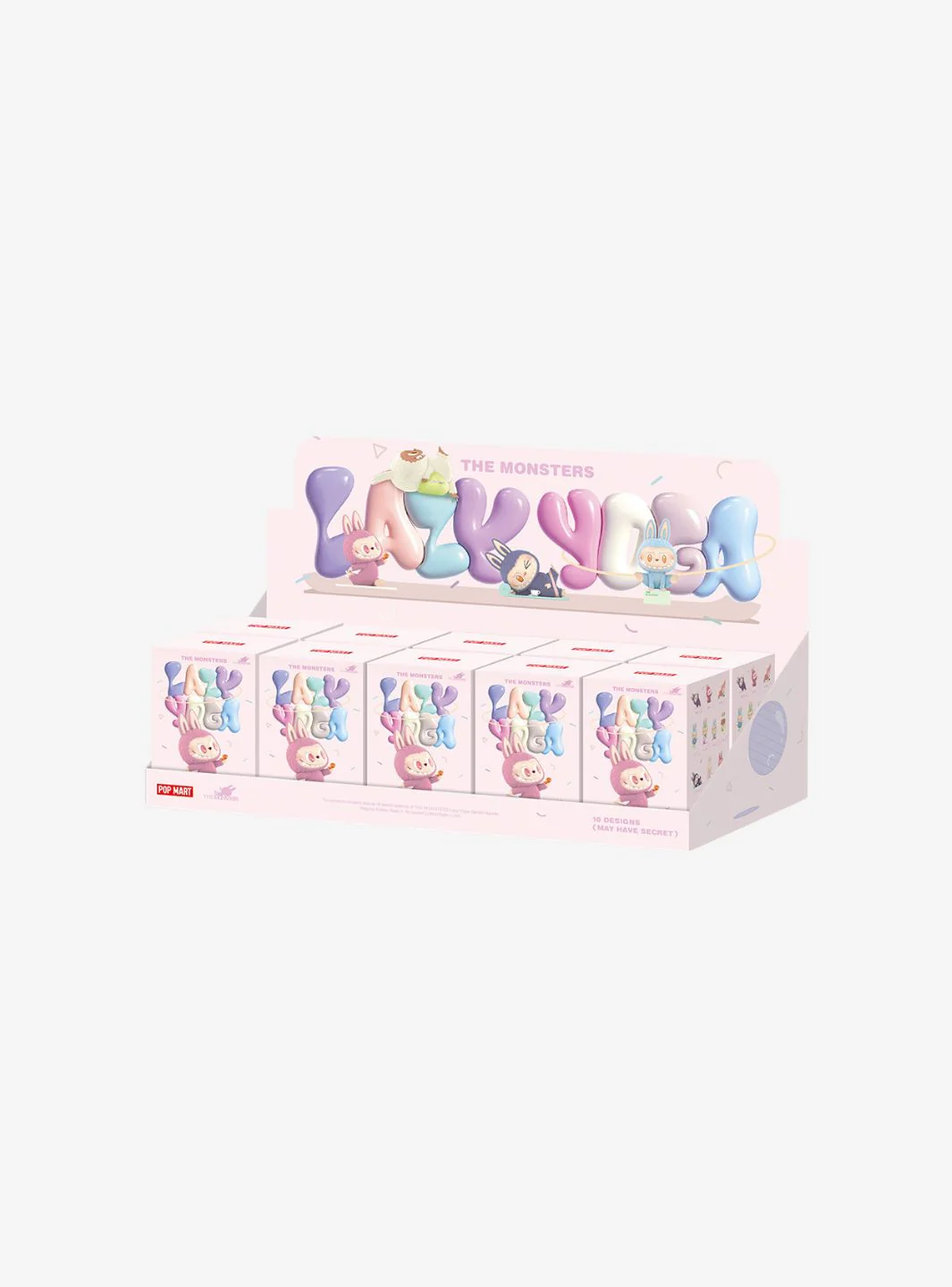 Pop Mart Labubu The Monsters Lazy Yoga Series Figures Single (1 Blind Box) - Image 2