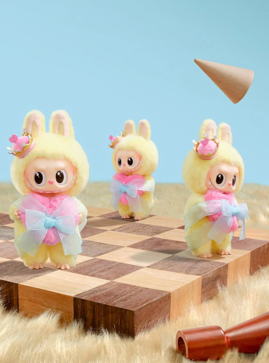 Pop Mart Labubu The Monsters Let's Checkmate Series Vinyl Plush Hanging Card 1 of 1 - Image 7