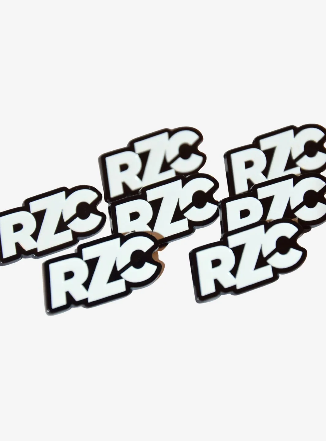 ResellZone Logo Black & White Pin Badge - Image 3