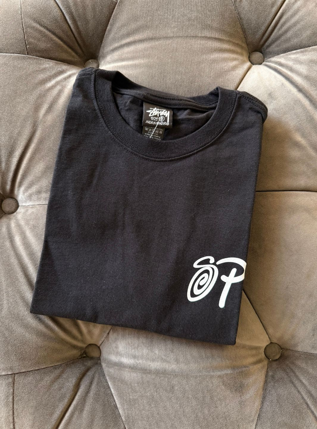 Stussy x Patta Sound Connection T-Shirt Black - Image 3