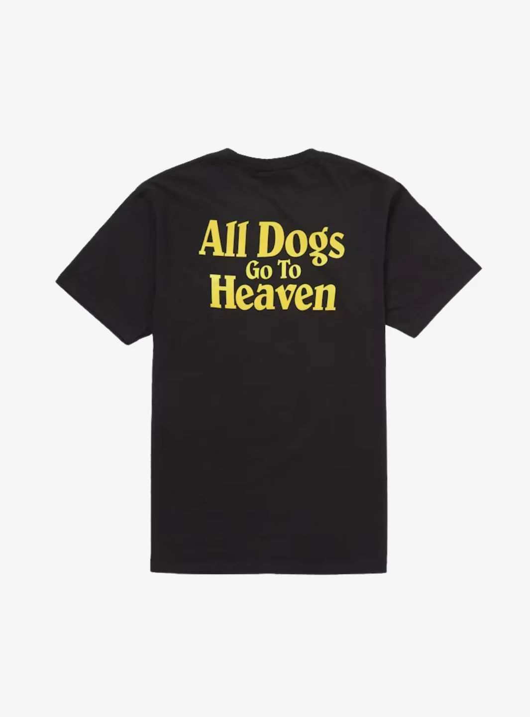 Supreme All Dogs Go To Heaven T-Shirt Black - Image 2