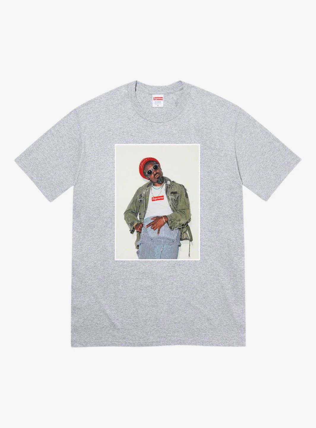 Supreme André 3000 T-Shirt Heather Grey