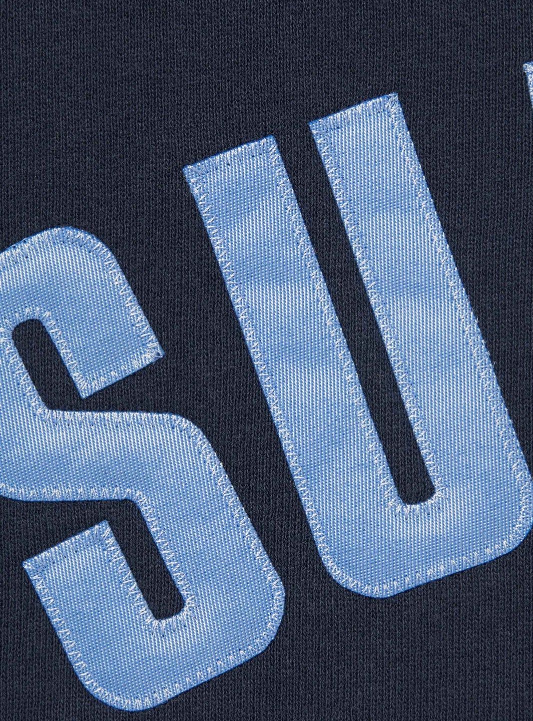 Supreme Arc Thermal Lined Zip Up Hooded Sweatshirt Navy - Image 3