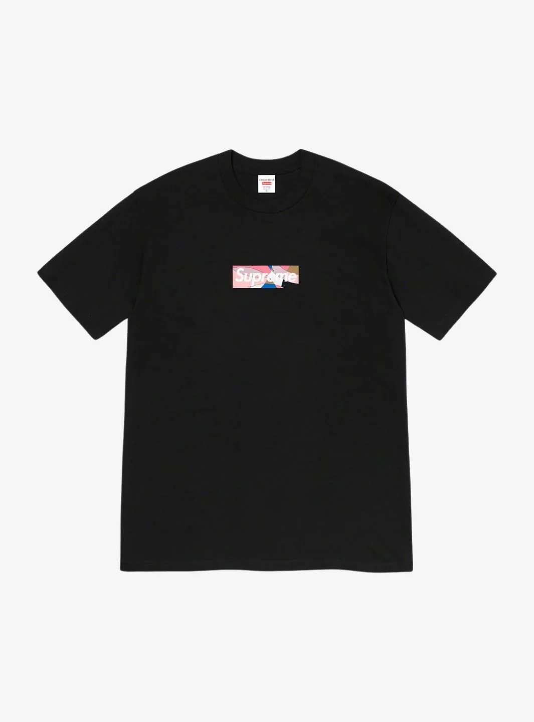 Supreme Emilio Pucci Box Logo T-Shirt Black/Dusty Pink