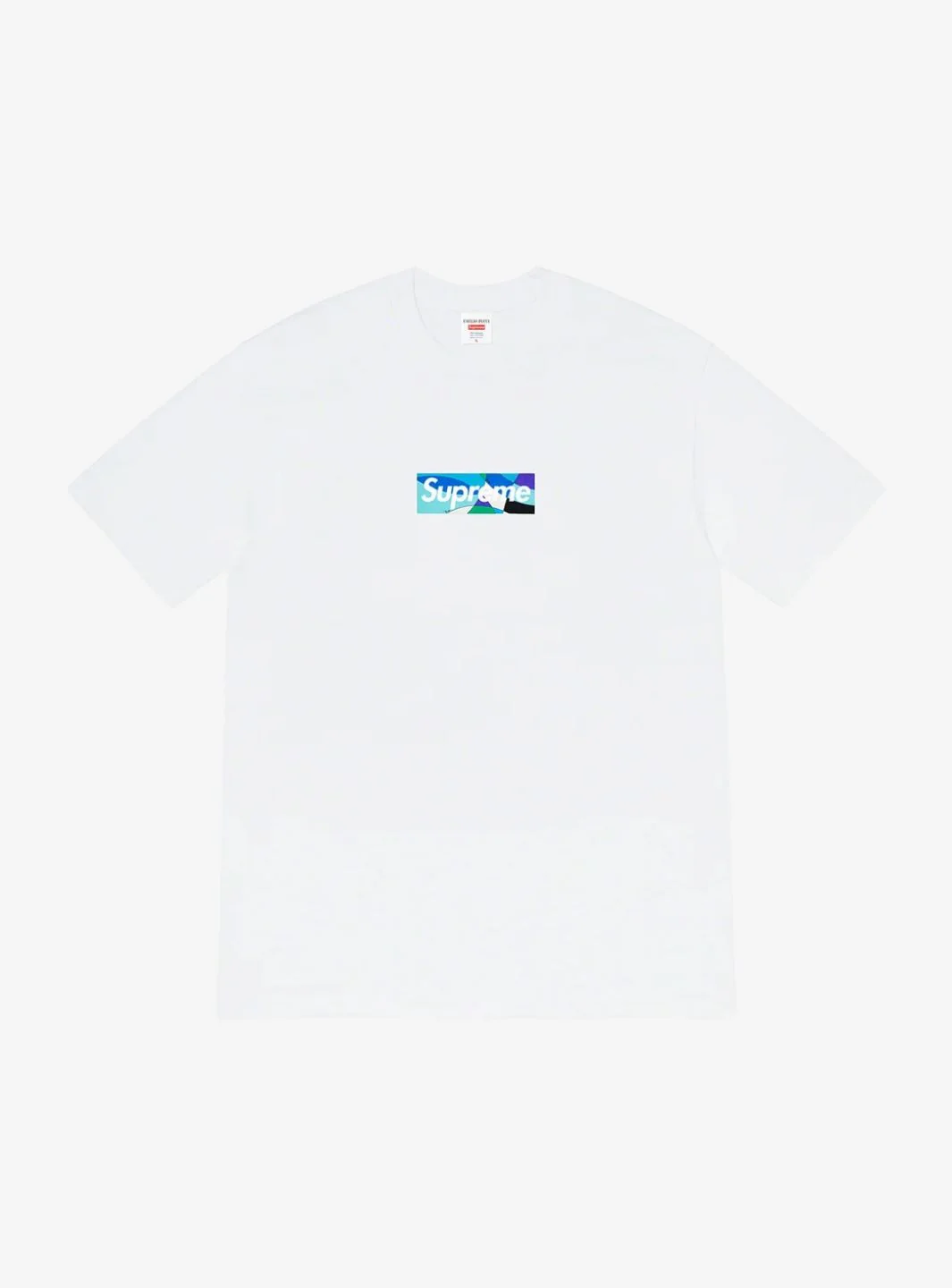Supreme Emilio Pucci Box Logo T-Shirt White/Blue