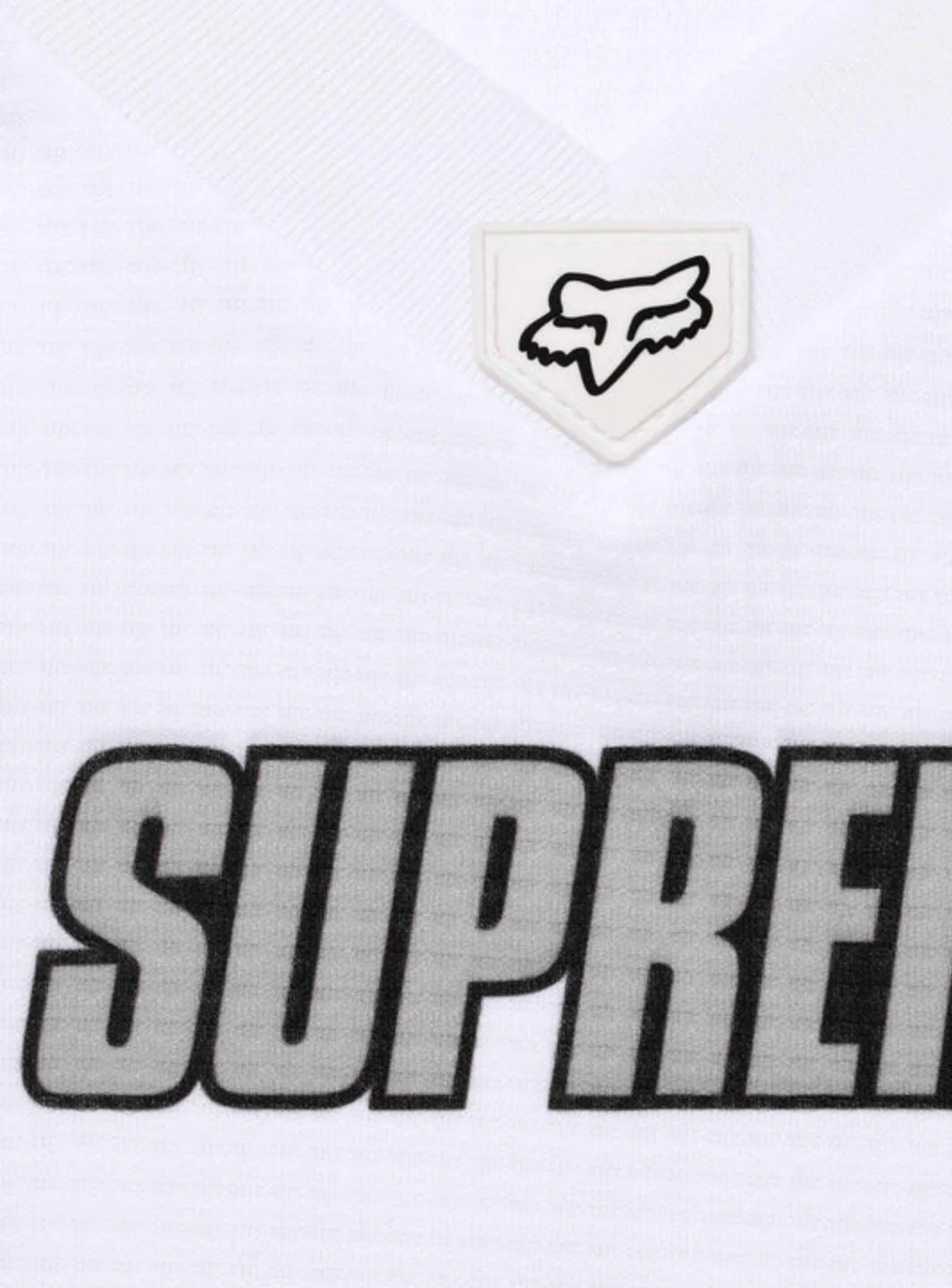 Supreme Fox Racing DMX Jersey White - Image 3