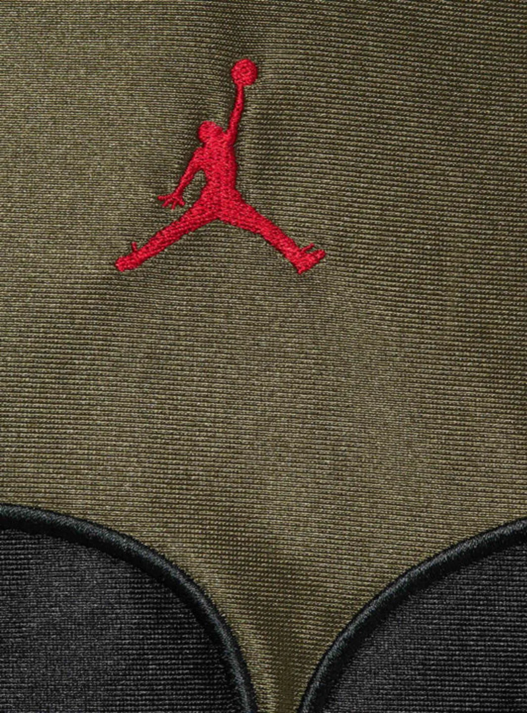 Supreme Jordan Warm Up Jersey Olive - Image 3