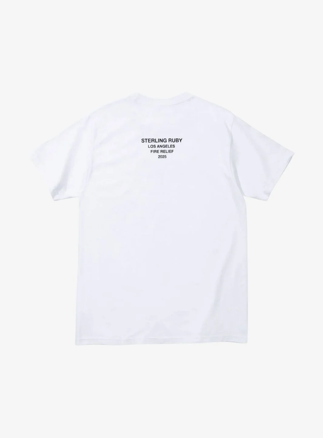 Supreme Los Angeles Fire Relief Box Logo T-Shirt White - Image 2