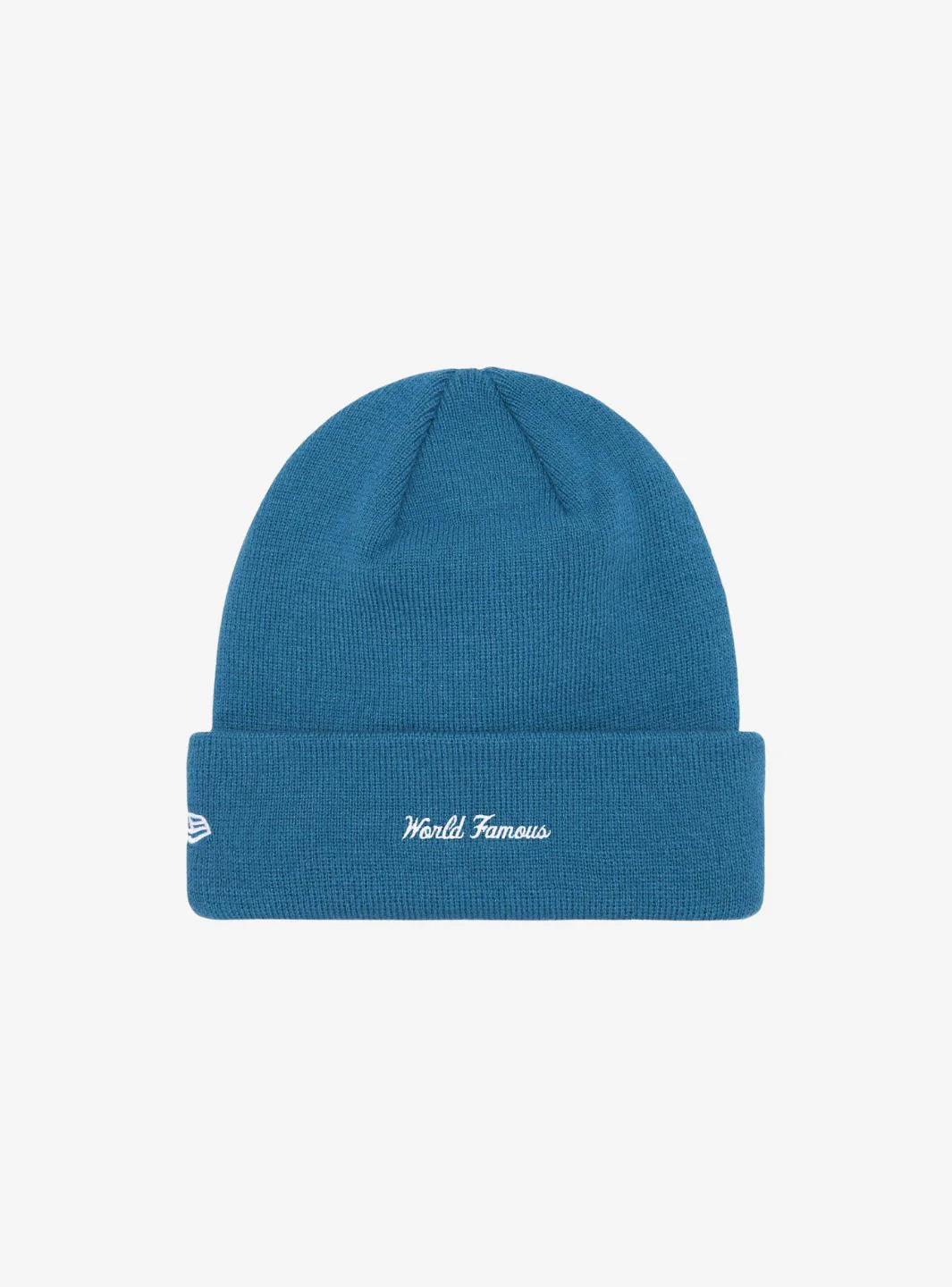 Supreme New Era Box Logo Beanie Blue (FW23) - Image 2