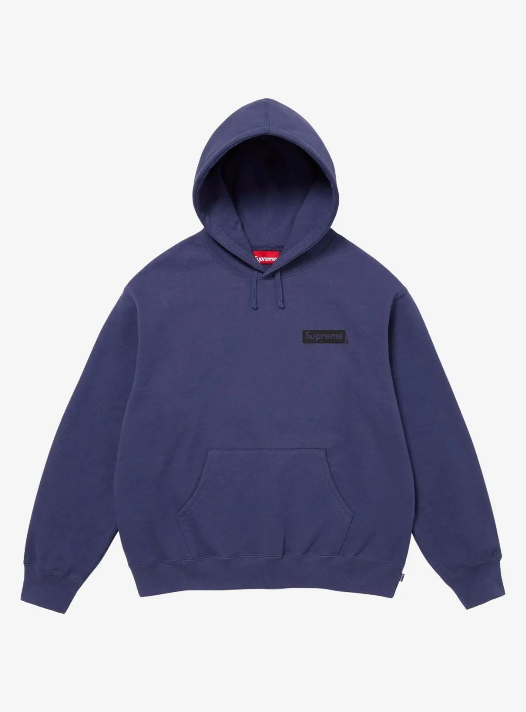 Supreme President Hooded Sweatshirt Washed Navy