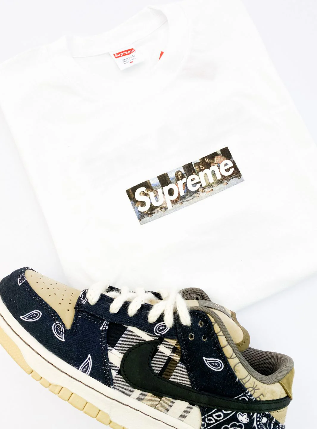Supreme Milan Box Logo T-Shirt White - Image 6