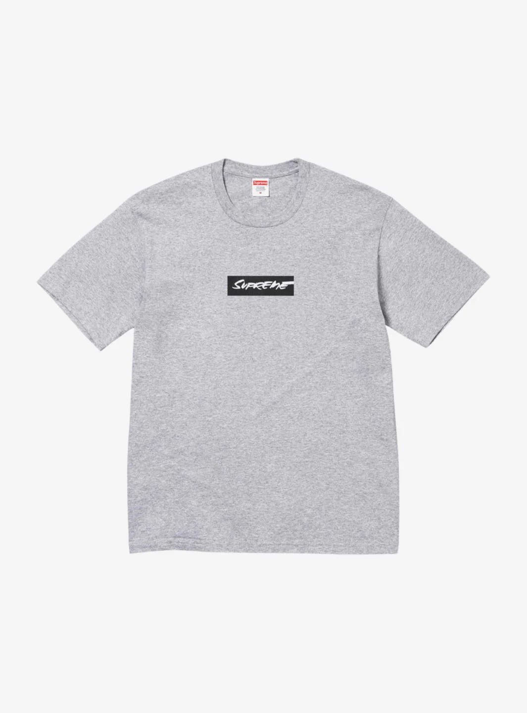 Supreme Futura Box Logo T-Shirt Heather Grey
