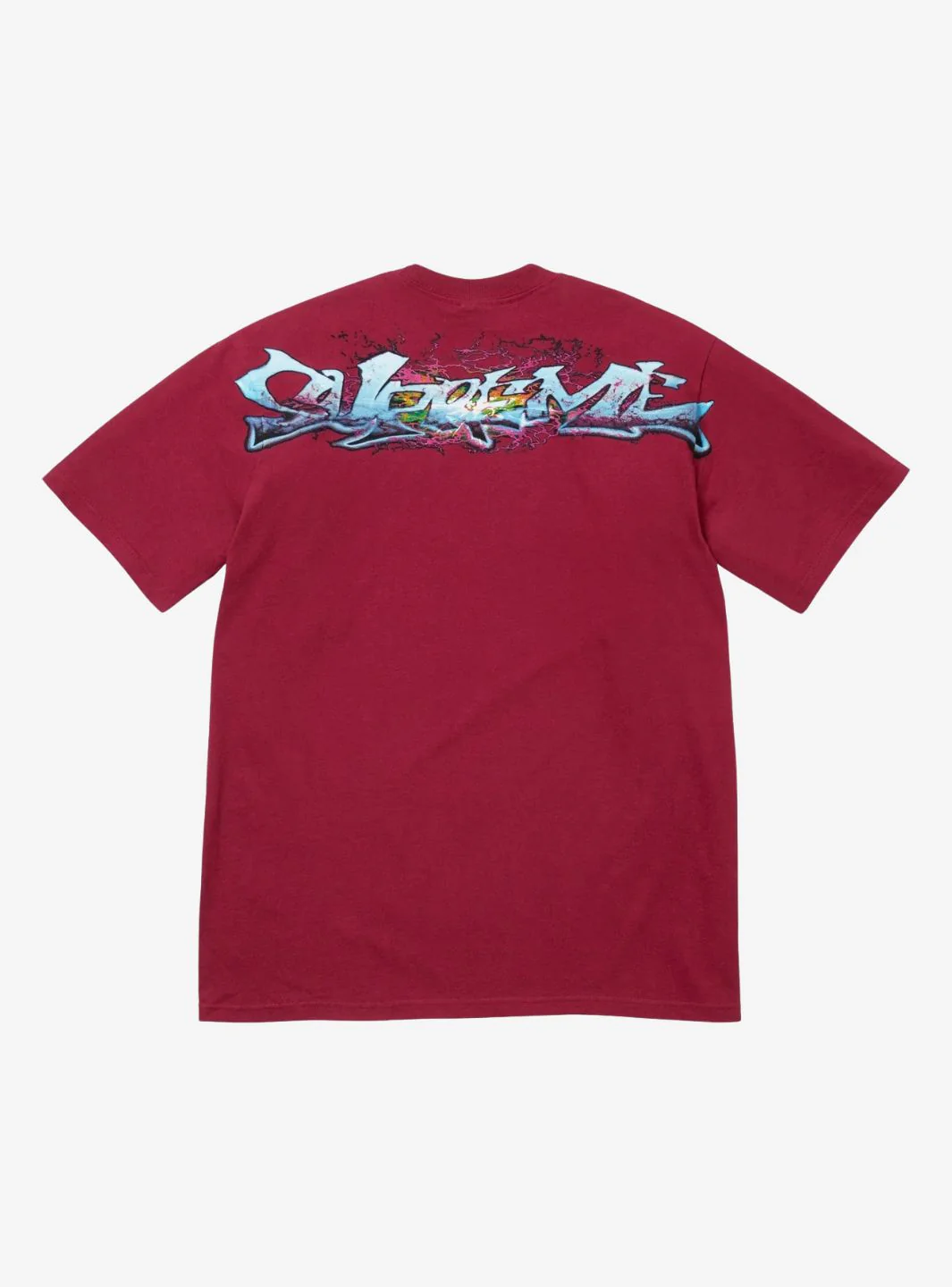 Supreme Tag T-Shirt Cardinal - Image 2