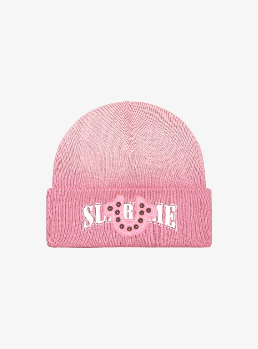 Supreme True Religion Beanie Pink (FW25)