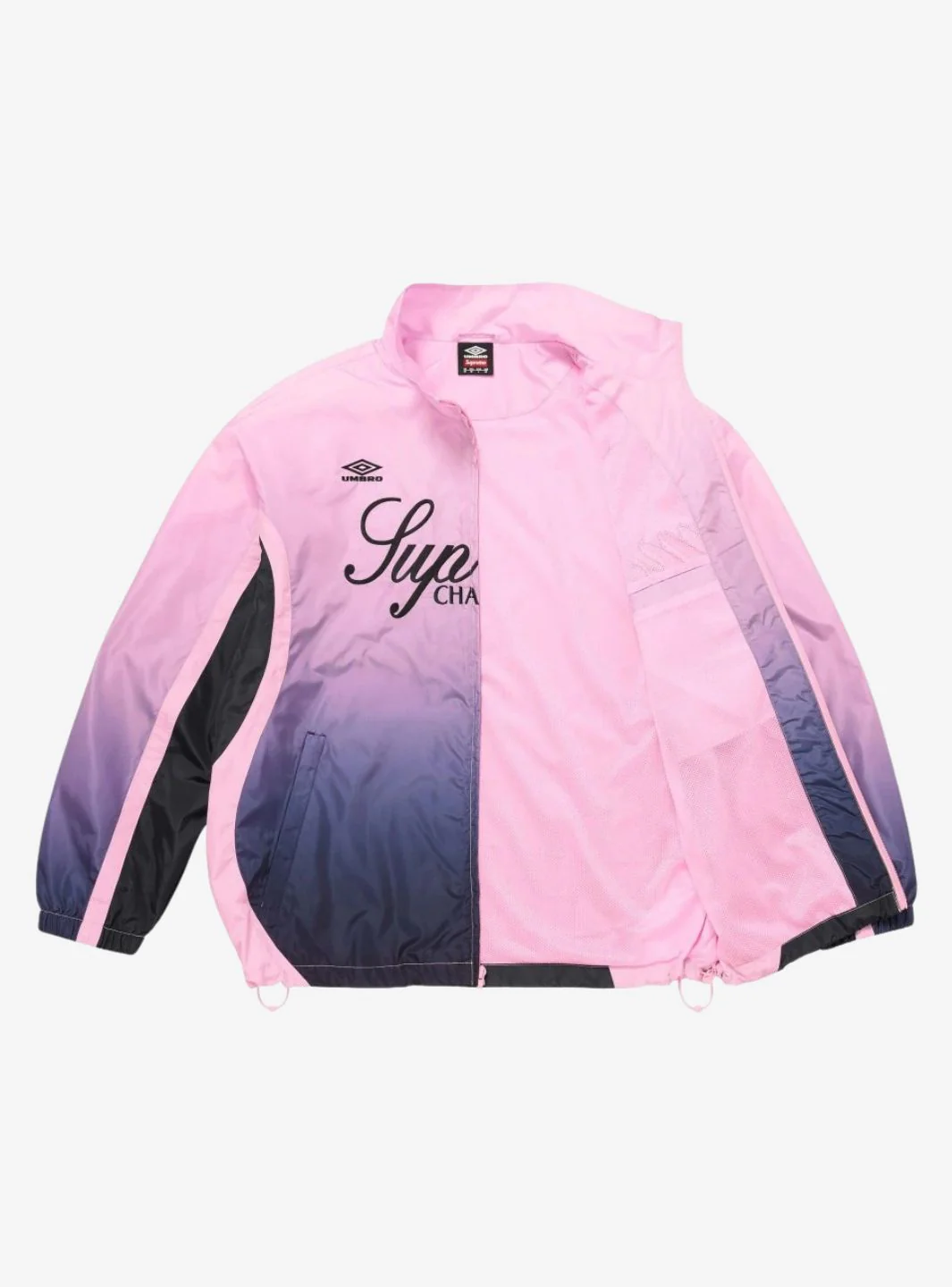 Supreme Umbro Gradient Track Jacket Pink - Image 2