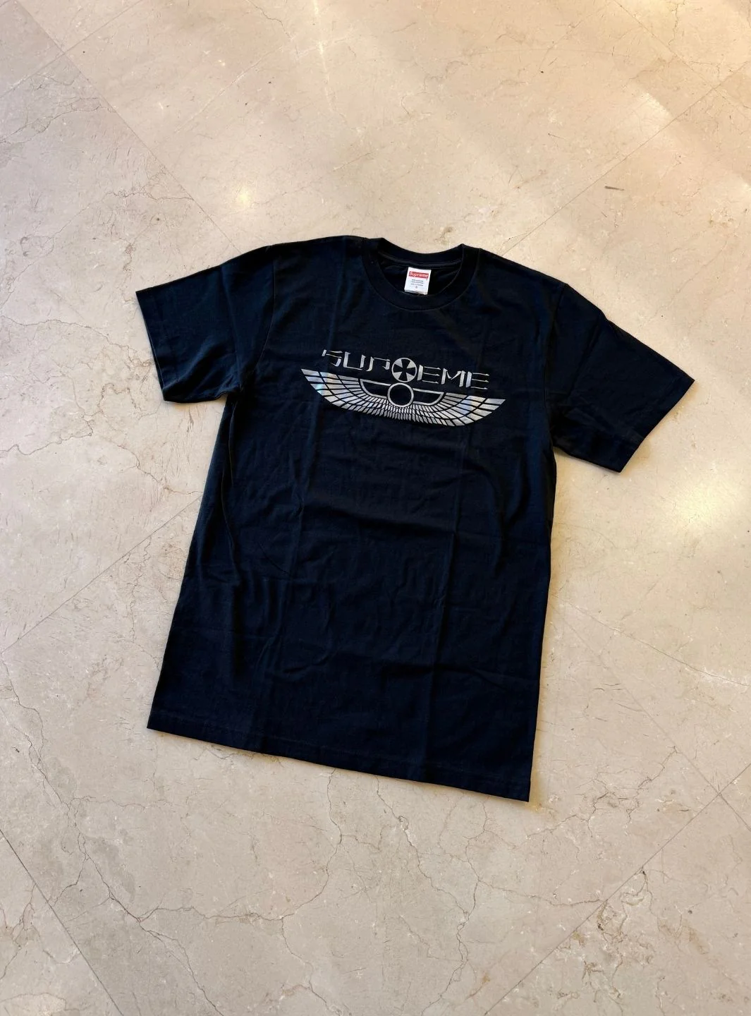 Supreme Wings T-Shirt Black - Image 2