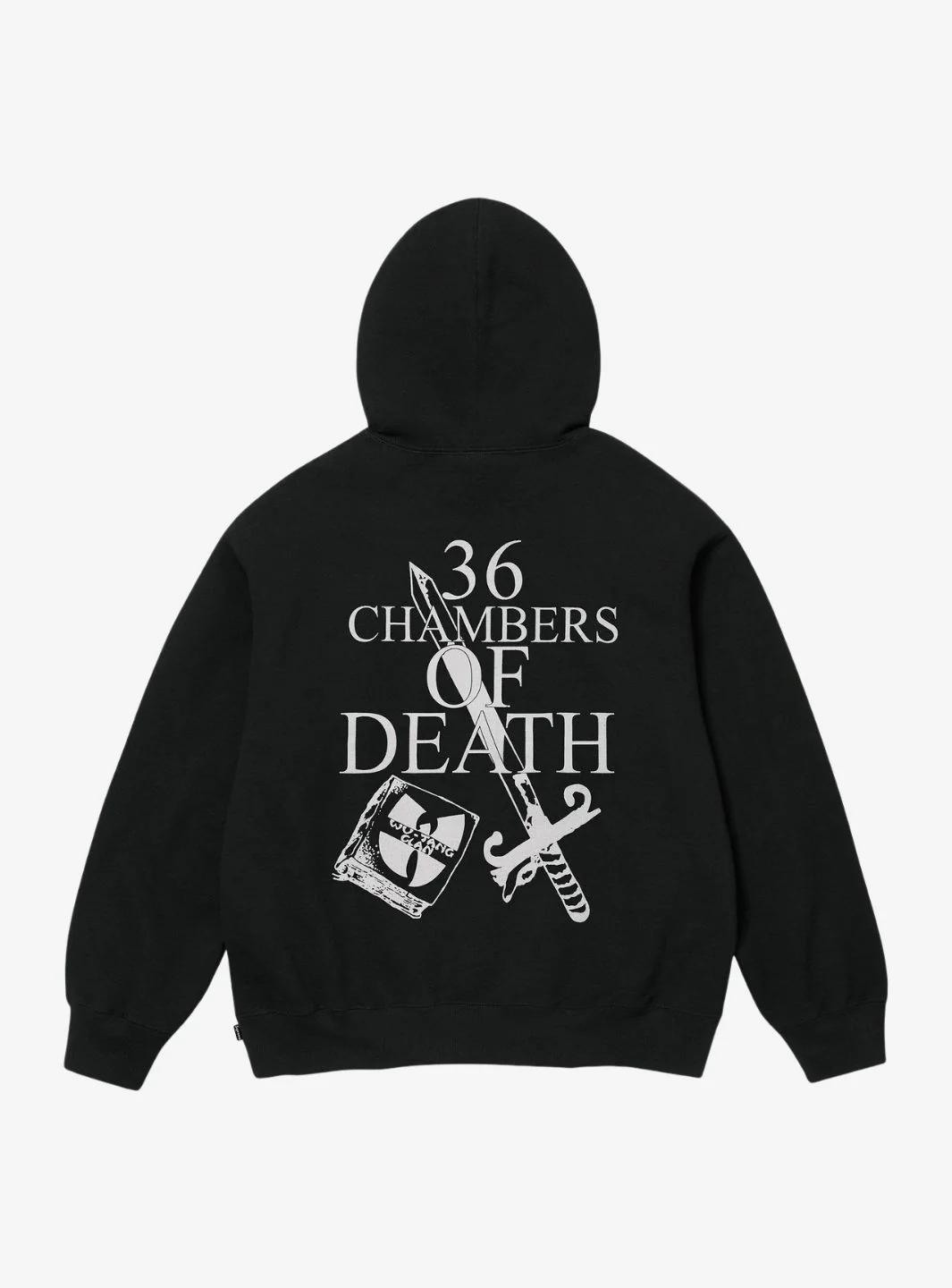 Supreme Wu-Tang Clan Hooded Sweatshirt Black - Image 2