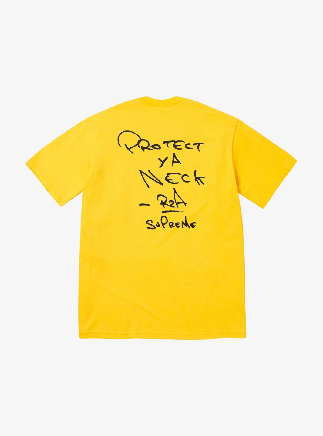 Supreme Wu-Tang Clan RZA T-Shirt Yellow - Image 2