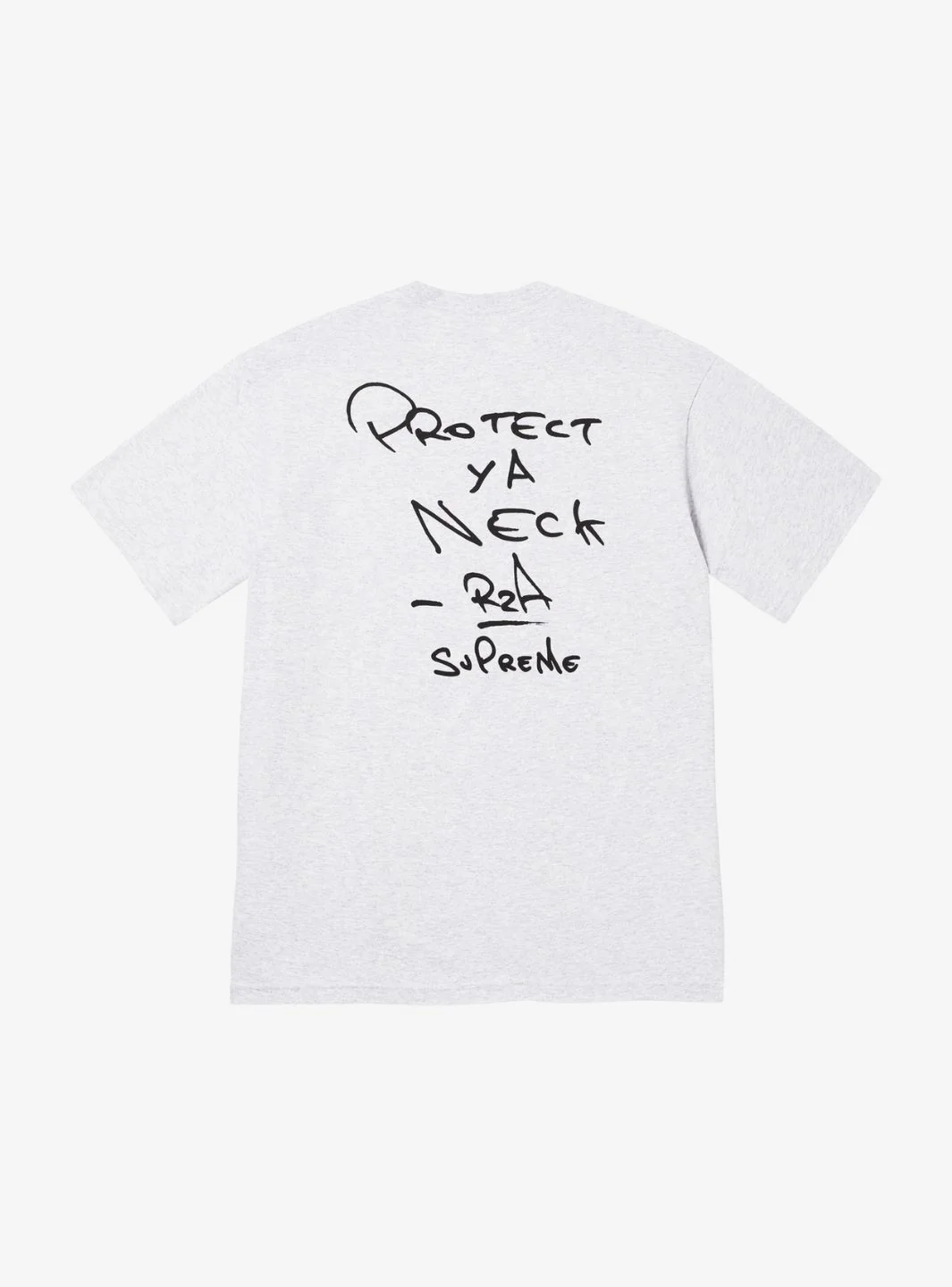 Supreme Wu-Tang Clan RZA Tee Ash Grey - Image 2