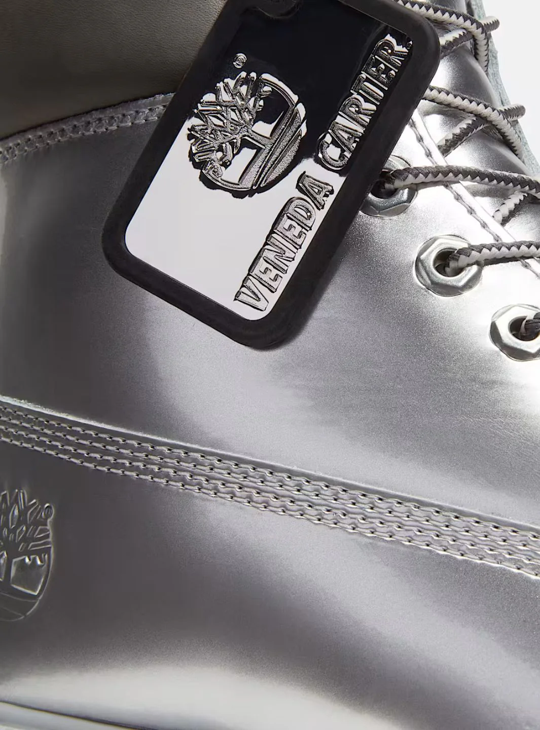 Timberland 6" Premium Boot Veneda Carter Silver - Image 6