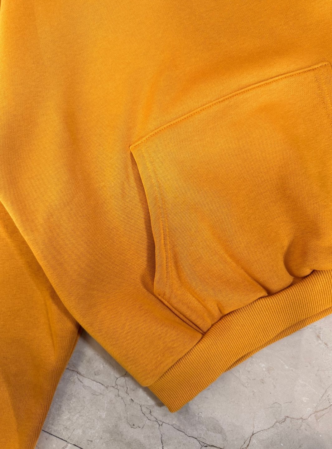 Trap Denim Hoodie Mustard - Image 7