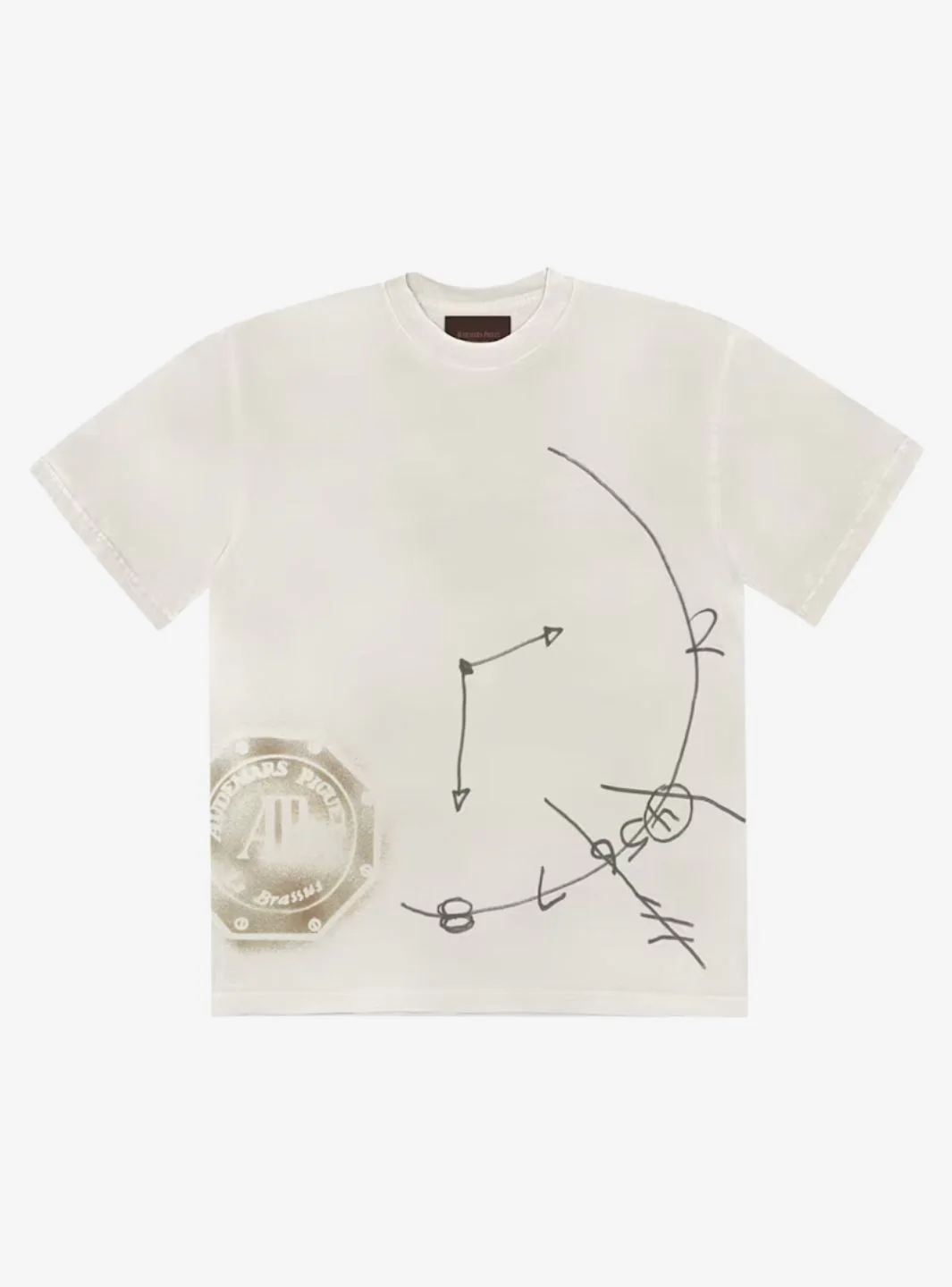 Travis Scott CJ x Audemars Piguet Time Zones T-Shirt White