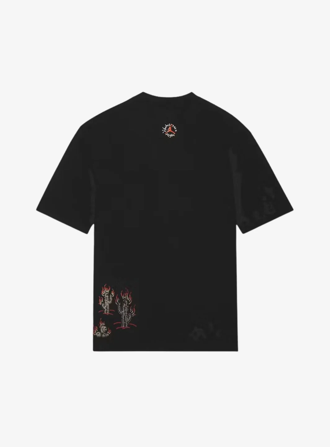 Travis Scott x Jordan Flight Graphic T-Shirt Black - Image 2