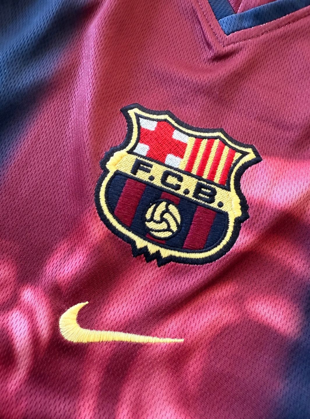 Travis Scott x Nike x FC Barcelona Retro 2000/01 Home Skeleton Jersey Multicolor - Image 6
