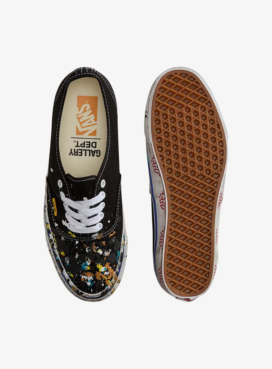 Vans Authentic Reissue 44 Gallery Dept. Art That Kills Black - Image 4