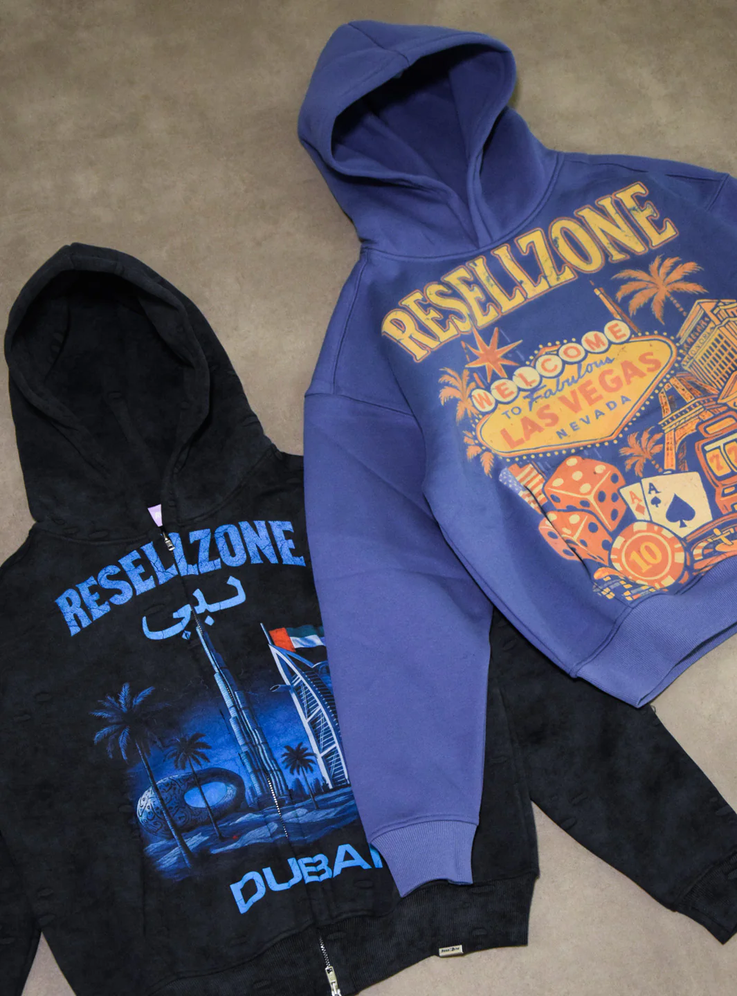 ResellZone Vegas + Dubai Hooded Sweatshirt BUNDLE - Image 3
